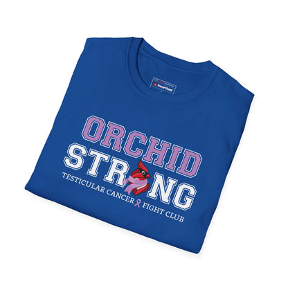 Orchid Strong T-Shirt — Testicular Cancer Fight Club Awareness Tee