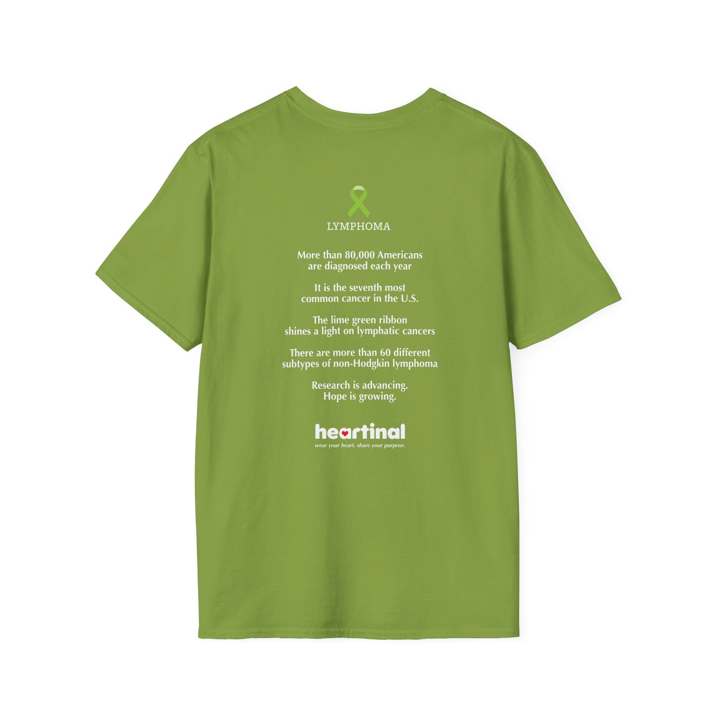 Lime Strong T-Shirt — Lymphoma Cancer Fight Club Awareness Tee
