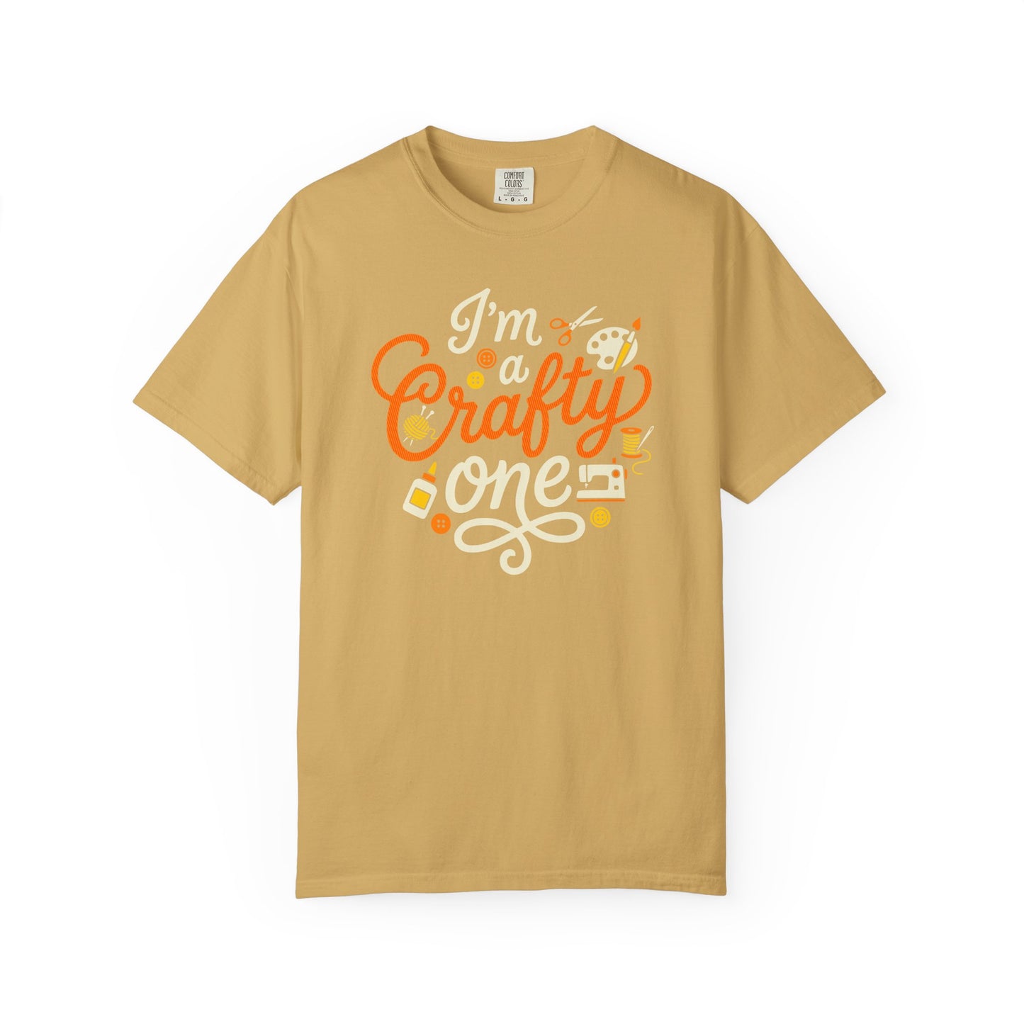 "I'm a Crafty One" T-Shirt —  Graphic Tee for Arts & Crafts Enthusiasts