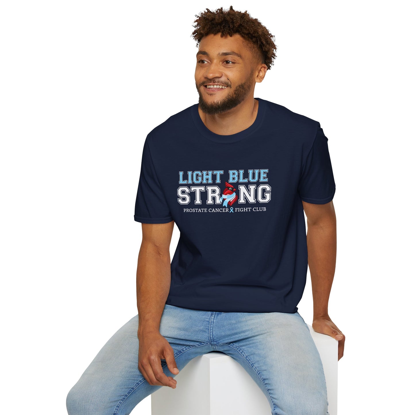 Light Blue Strong - Prostate Cancer Awareness T-Shirt