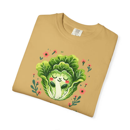 Lettuce Sleep Quietly T-Shirt — Cute Sleeping Lettuce Graphic Tee