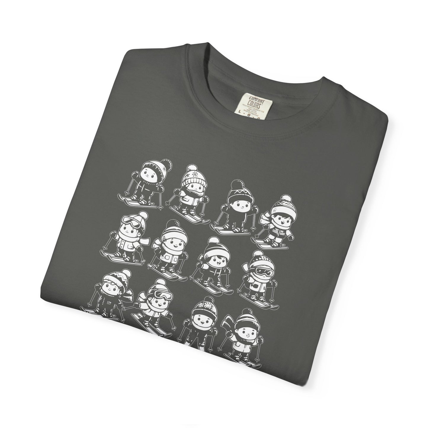 Chairlifts & Hot Chocolate T-Shirt — Cute Ski Lovers Winter Tee