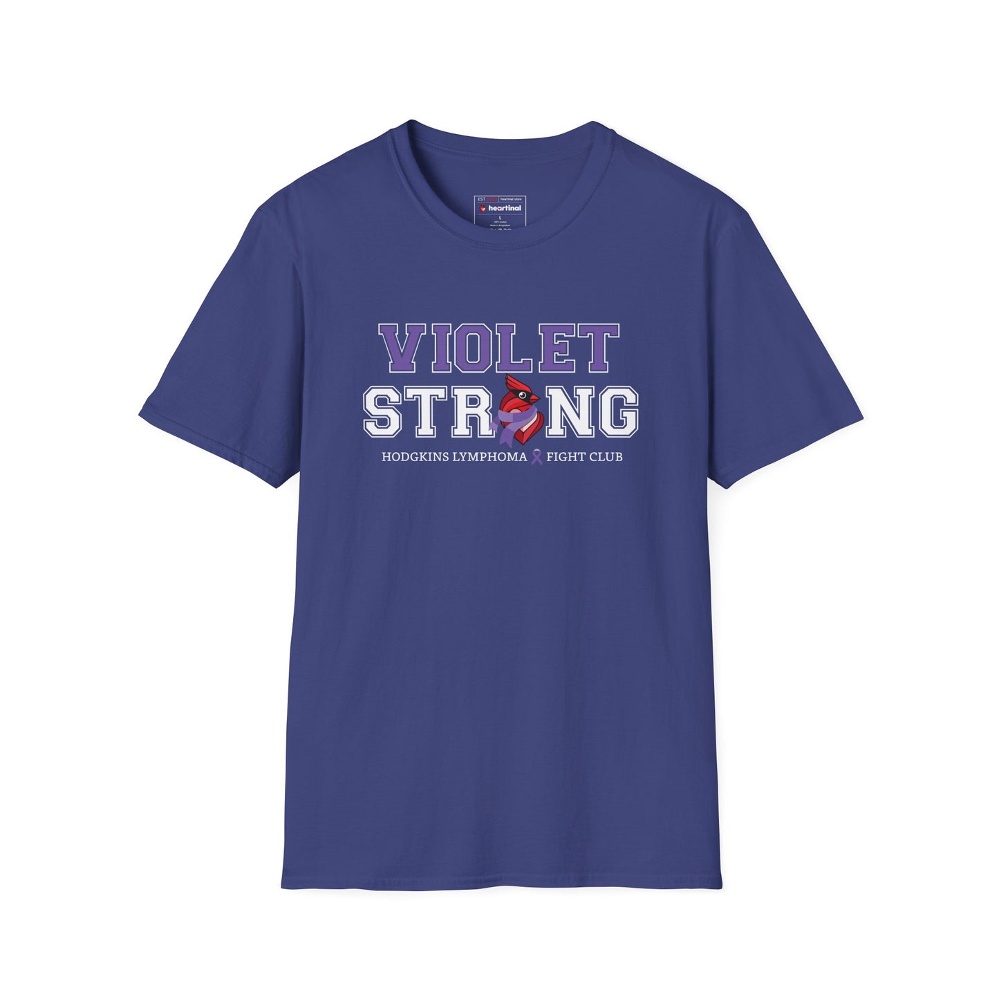 Violet Strong T-Shirt — Hodgkin's Lymphoma Cancer Awareness Tee