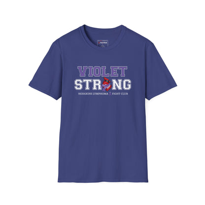 Violet Strong T-Shirt — Hodgkin's Lymphoma Cancer Awareness Tee