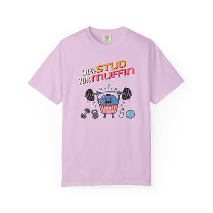 "Stud Muffin" T-Shirt — Cute Funny Gym Cupcake Fitness Design