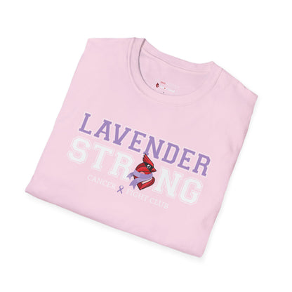 Lavender Strong T‑Shirt – Cancer Fight Club Awareness Tee