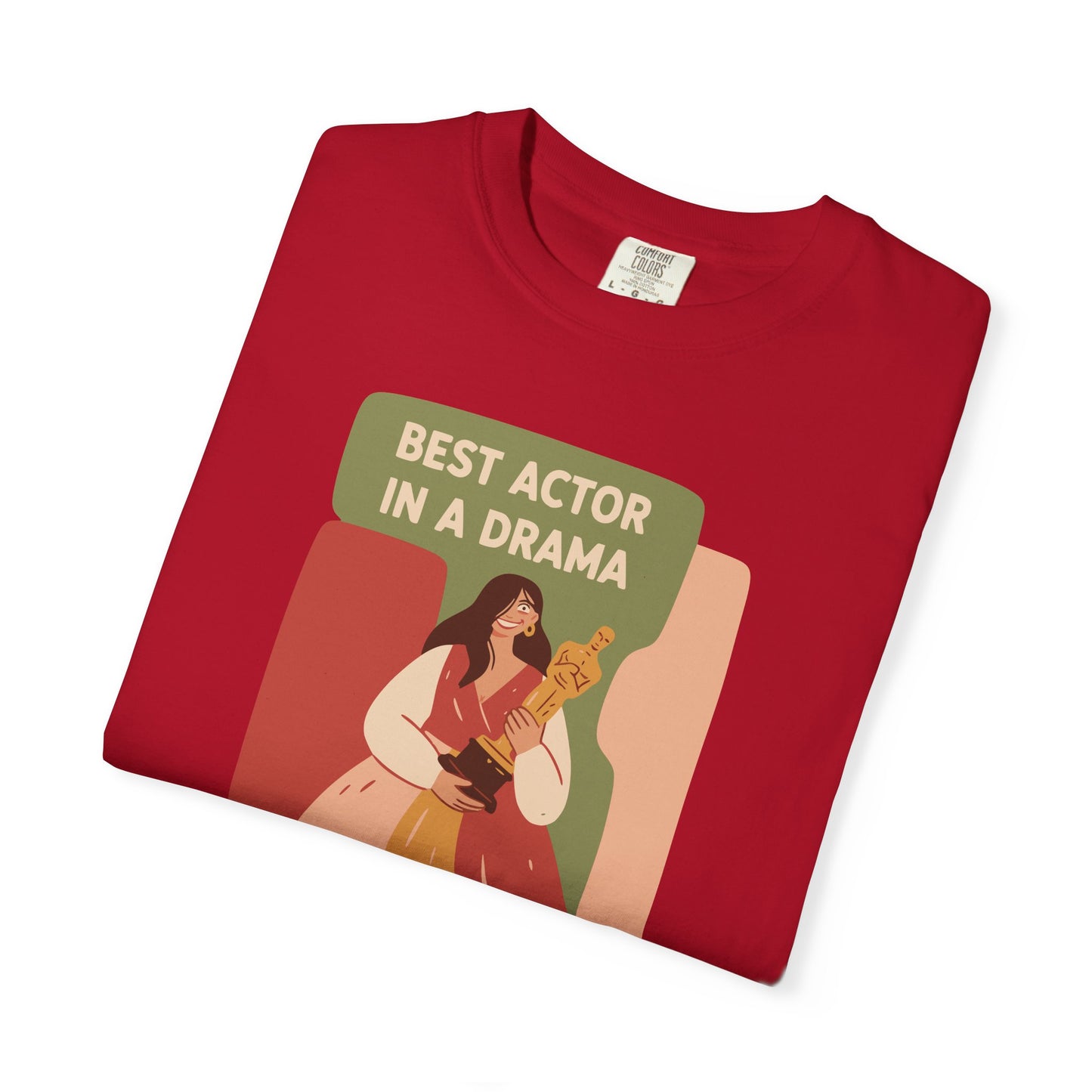 "Best Actor in a Drama" Couples Tee - Funny Unisex Award T-Shirt