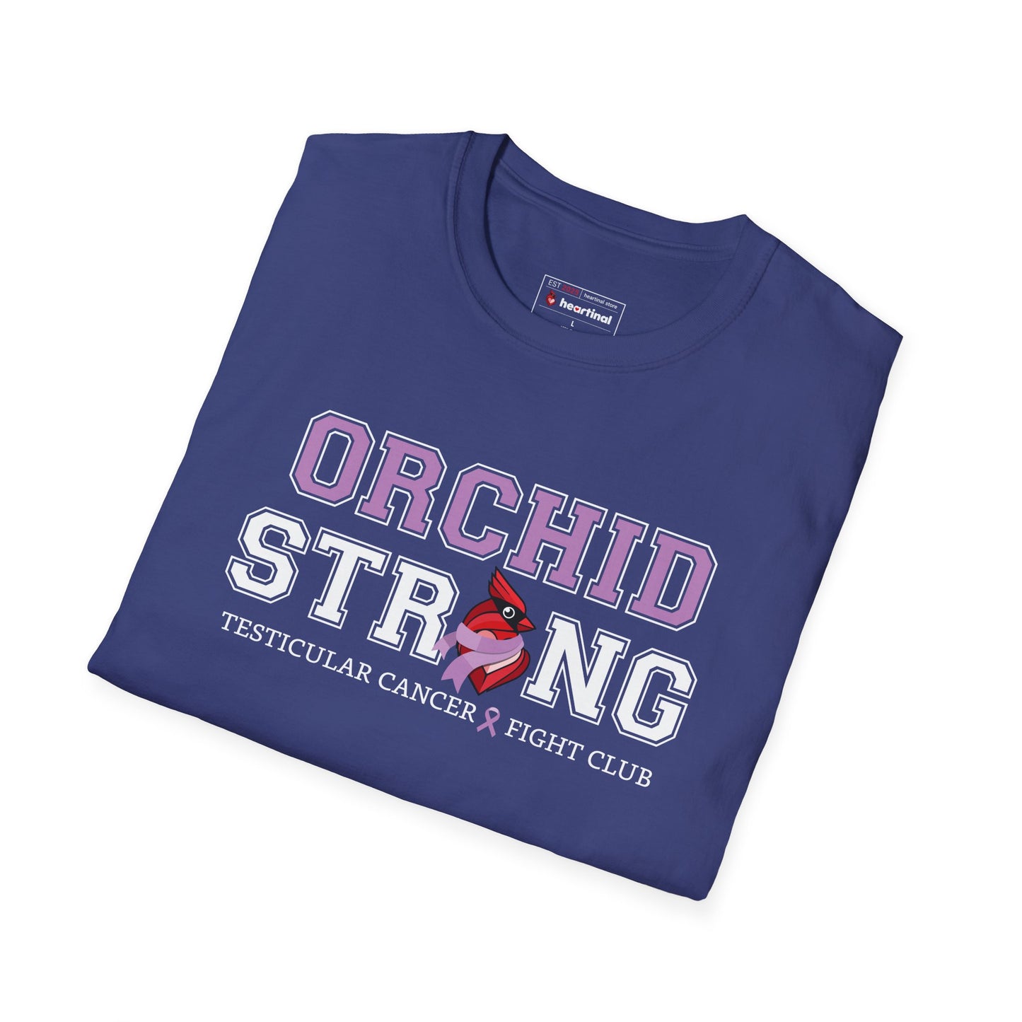 Orchid Strong T-Shirt — Testicular Cancer Fight Club Awareness Tee