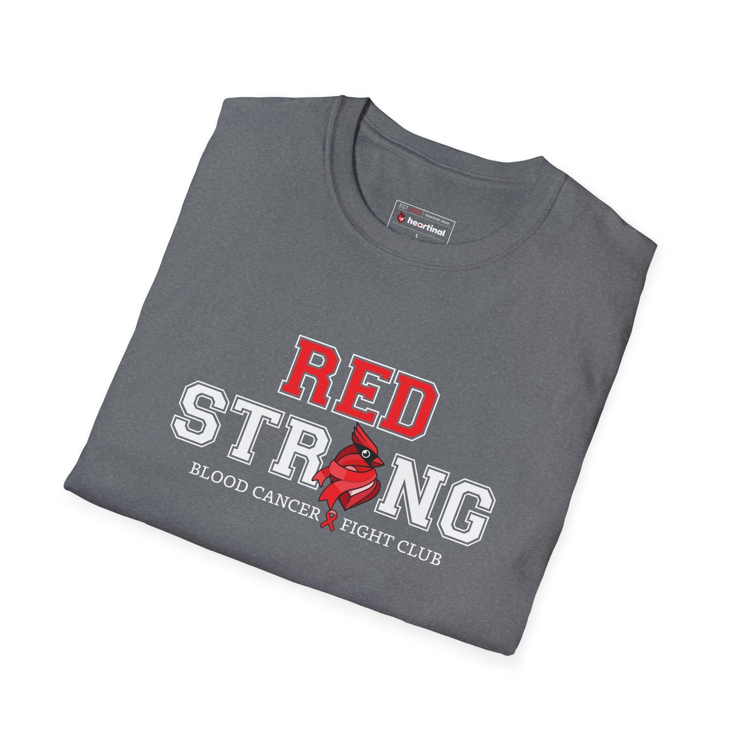 Red Strong T-Shirt — Blood Cancer Fight Club Awareness Tee