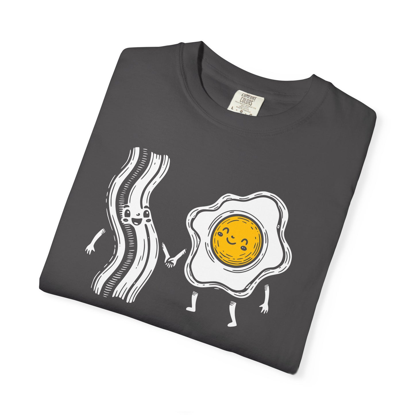Better Together Bacon & Egg T-Shirt — Cute Breakfast Couple Tee