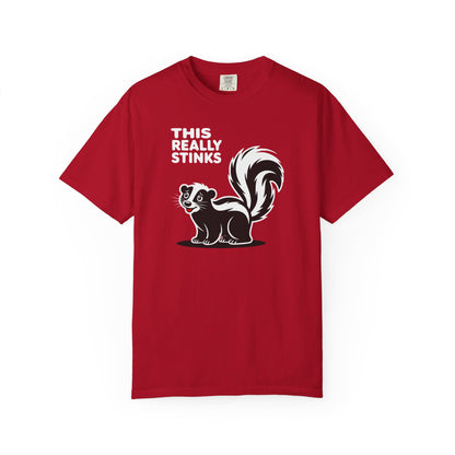 "This Really Stinks" Funny Vintage Animal Tee — Skunk Graphic T-Shirt
