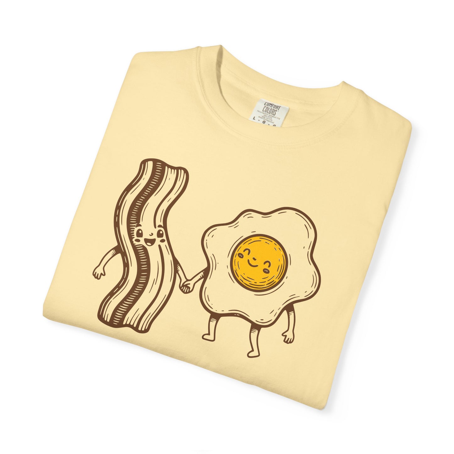 Better Together Bacon & Egg T-Shirt — Cute Breakfast Couple Tee