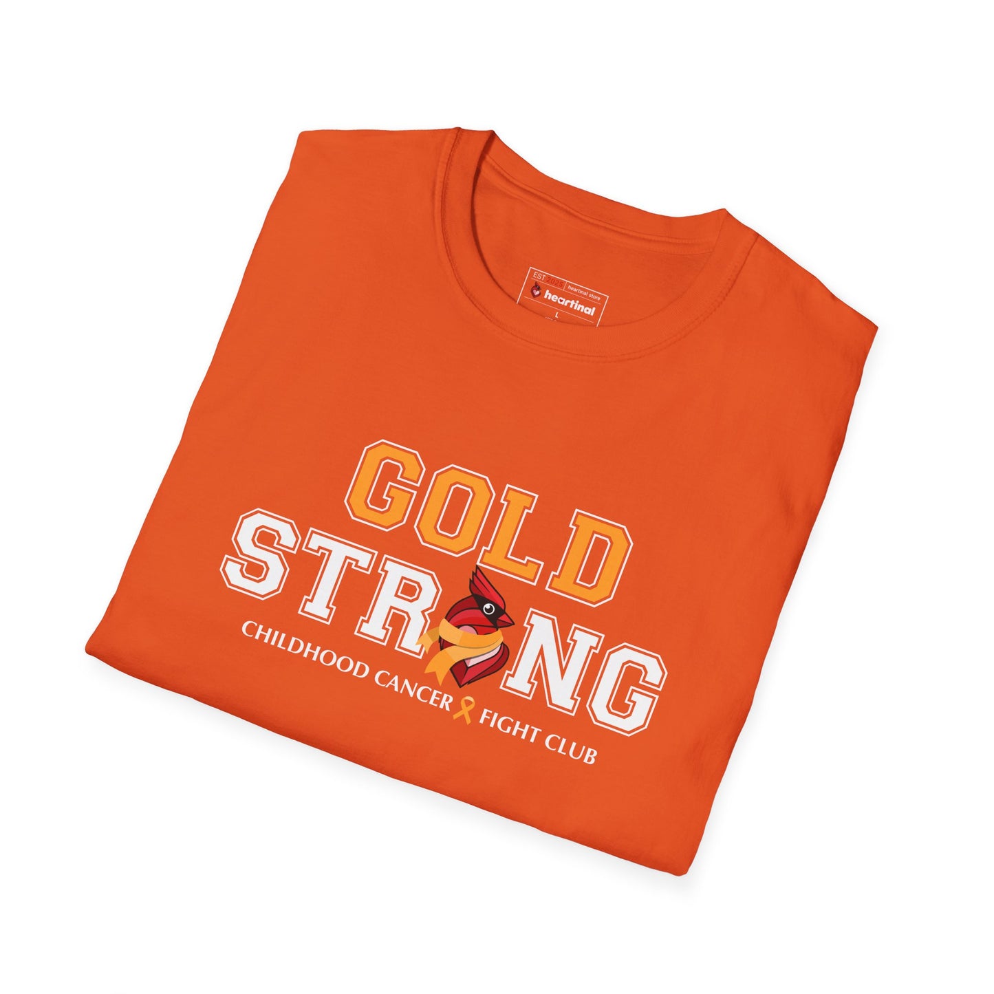 Gold Strong - Childhood Cancer Awareness T-Shirt