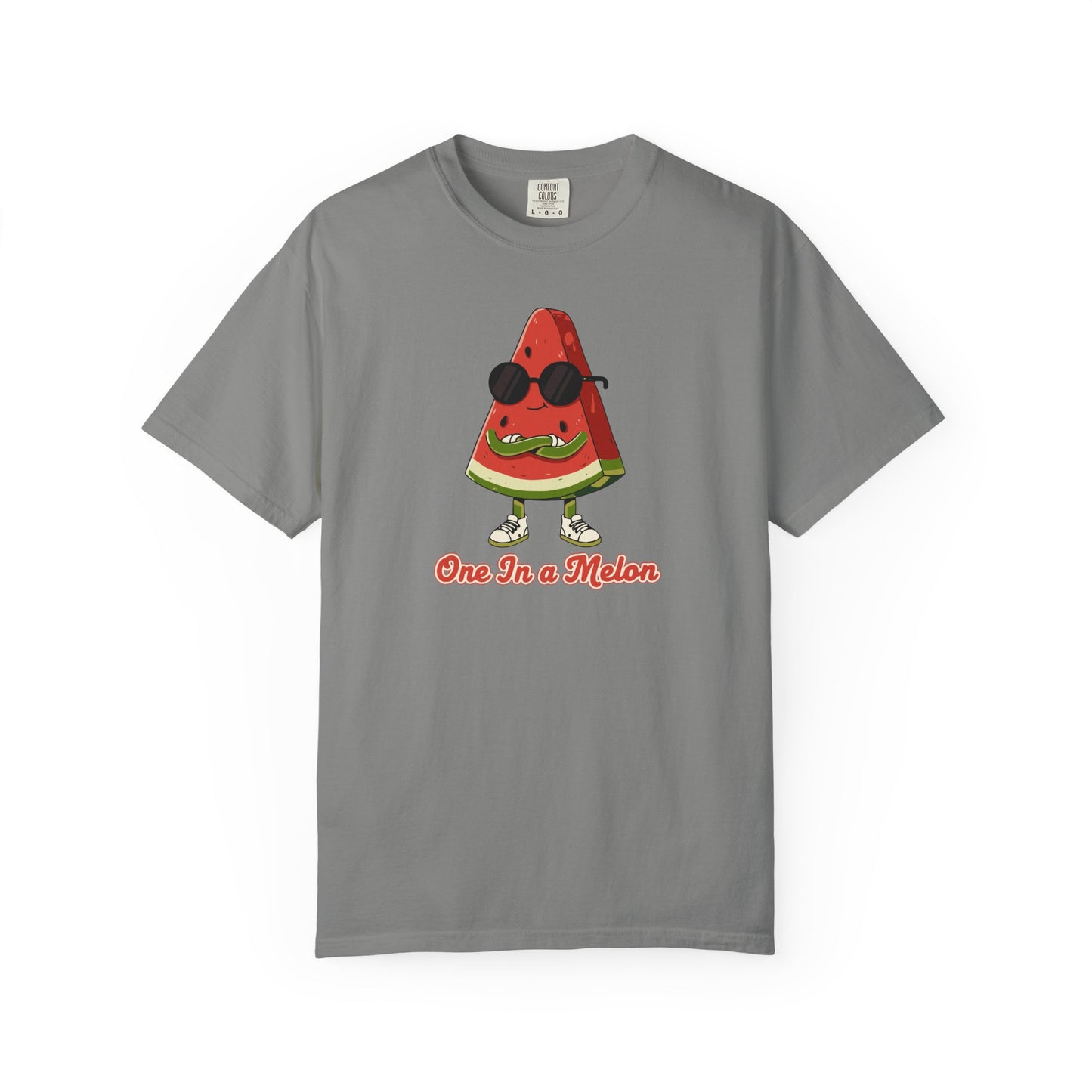 One in a Melon T-Shirt — Cute Sunglasses Watermelon Graphic Tee