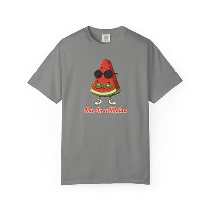 One in a Melon T-Shirt — Cute Sunglasses Watermelon Graphic Tee
