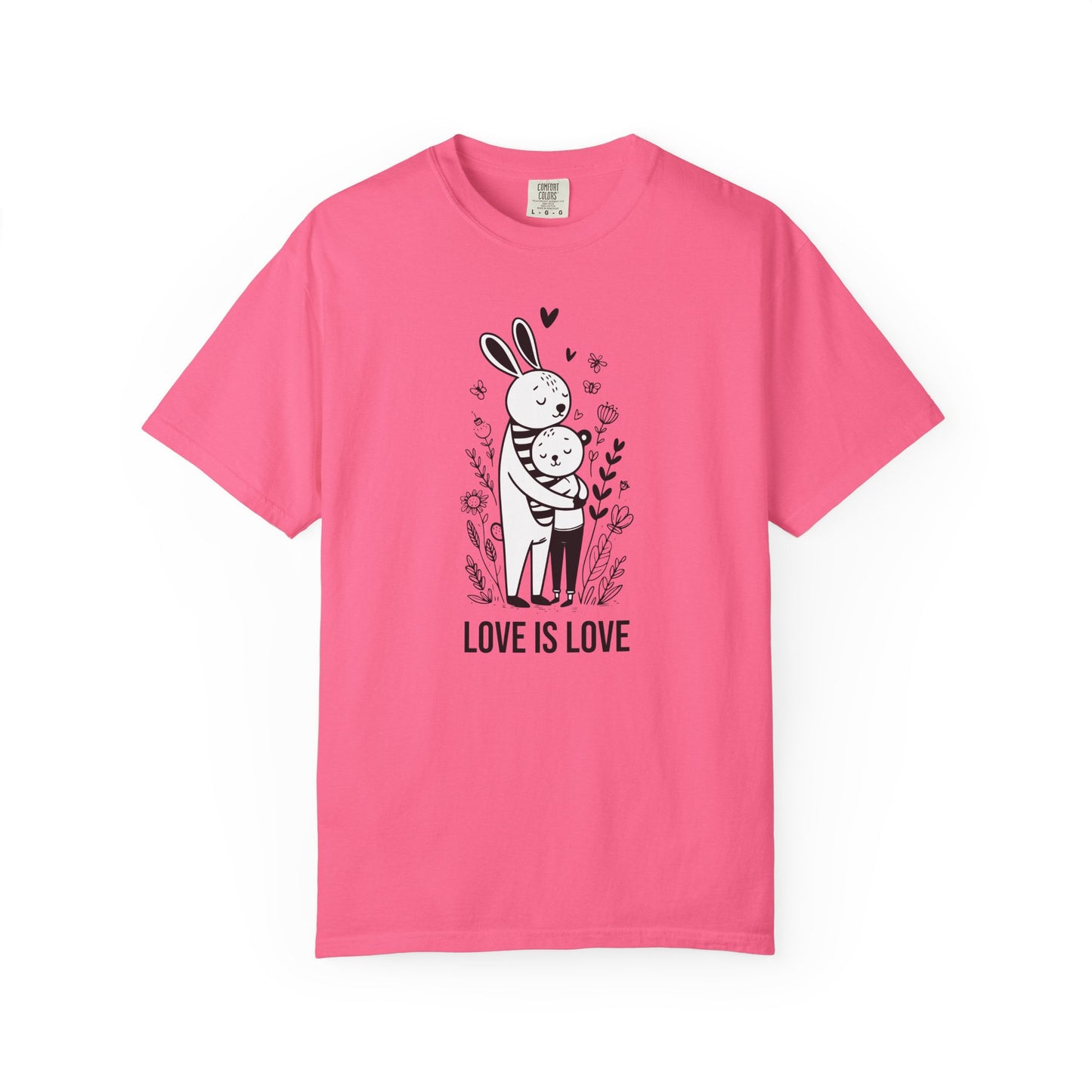 Love Is Love T-Shirt — Cute Unlimited Universal Love Illustration Tee