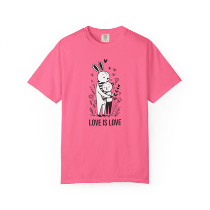 Love Is Love T-Shirt — Cute Unlimited Universal Love Illustration Tee