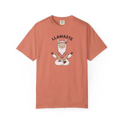 Llamaste Yoga Llama T-Shirt — Funny Meditation Unisex Tee