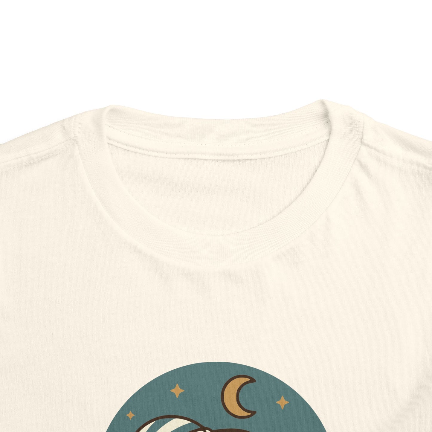 "Nappy Camper" Toddler Tee — Cute Sleeping Camper Graphic Shirt