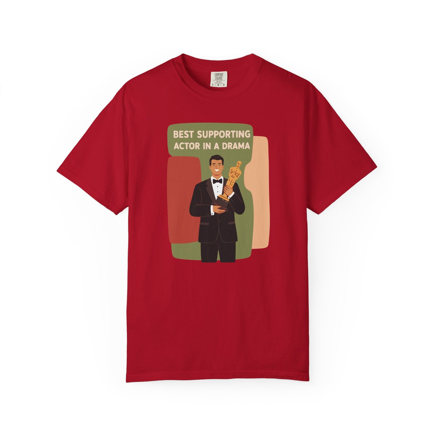"Best Supporting Actor in a Drama" Couples Tee — Funny Award Winner Graphic T-Shirt