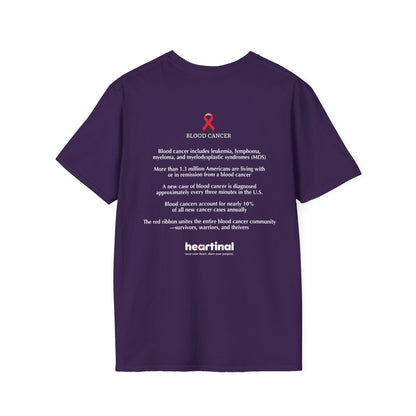 Red Strong T-Shirt — Blood Cancer Fight Club Awareness Tee
