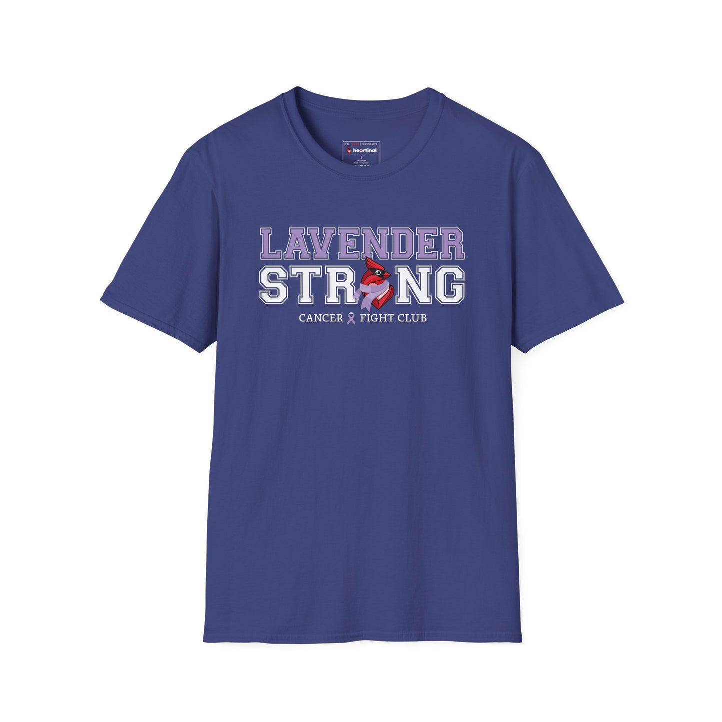 Lavender Strong T‑Shirt – Cancer Fight Club Awareness Tee