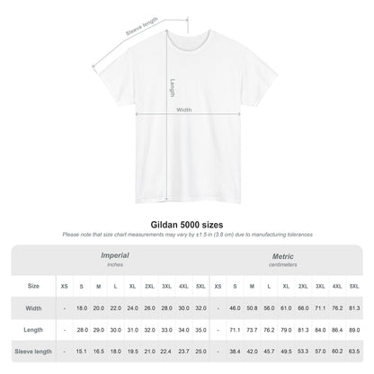 heartinal® "Heart on Your Sleeve" T-Shirt — Wordmark Logo Front with "Nutrition Facts" Back Tee