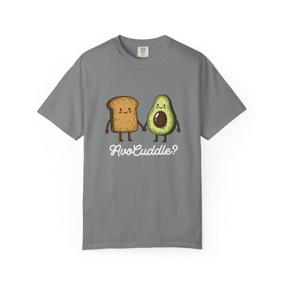 "AvoCuddle?" T-Shirt - Cute Avocado & Toast Couple Tee