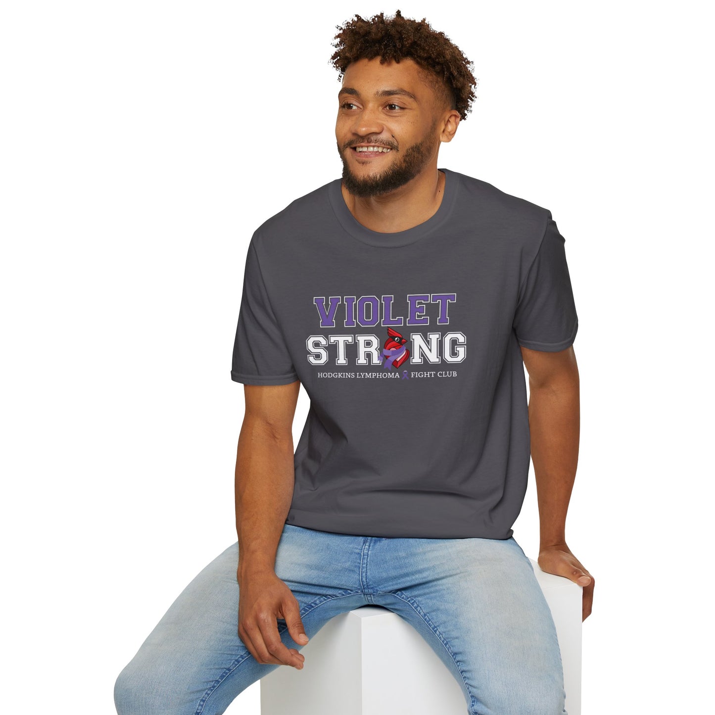 Violet Strong T-Shirt — Hodgkin's Lymphoma Cancer Awareness Tee