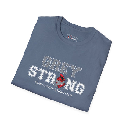Grey Strong T-Shirt – Brain Cancer Fight Club Support Tee
