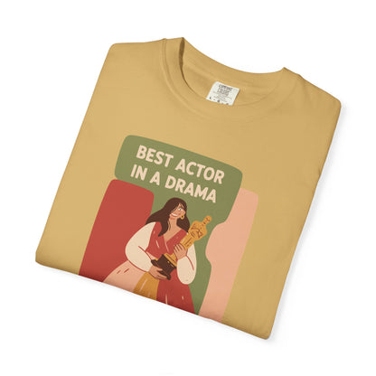 "Best Actor in a Drama" Couples Tee - Funny Unisex Award T-Shirt