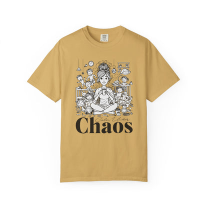 "Calm Under Chaos" T-Shirt — Mom Life Chaos Graphic Tee