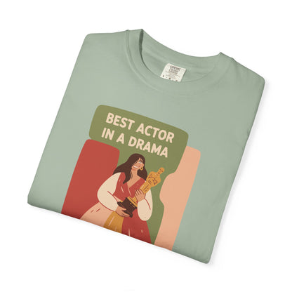 "Best Actor in a Drama" Couples Tee - Funny Unisex Award T-Shirt