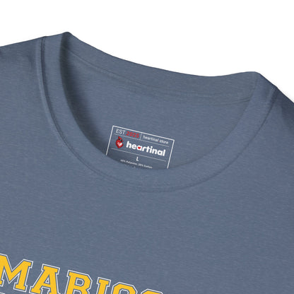 Marigold Purple Blue Strong T-Shirt — Bladder Cancer Awareness Fundraiser Tee