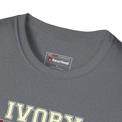 Ivory Burgundy Strong T-Shirt — Head & Neck Cancer Fight Club Awareness Tee