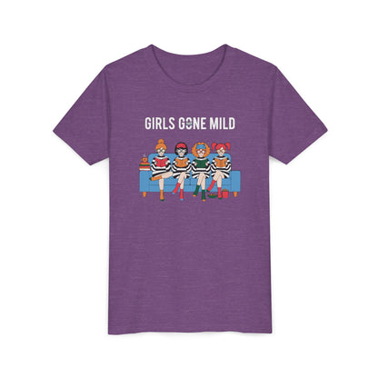 "Girls Gone Mild" Youth Tee – Cute Reading Club Graphic T-Shirt