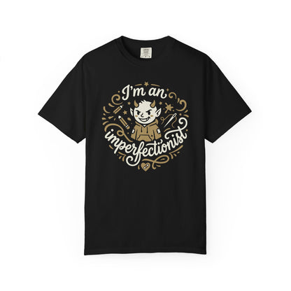 "I'm an Imperfectionist" Graphic T-Shirt — Retro Cute Self-Love Funny Imp Tee
