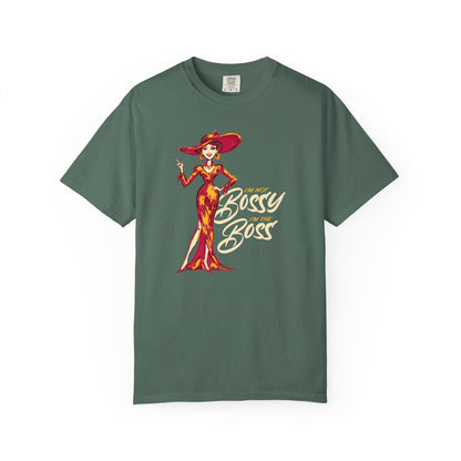 "I'm not Bossy, I'm the Boss" Graphic T-Shirt — Vintage Glam Lady Fashion Tee