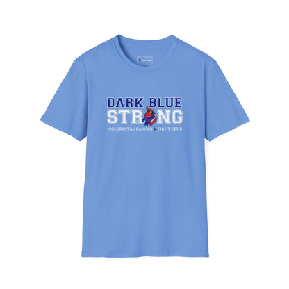Dark Blue Strong T-Shirt — Colorectal Cancer Awareness Support Tee