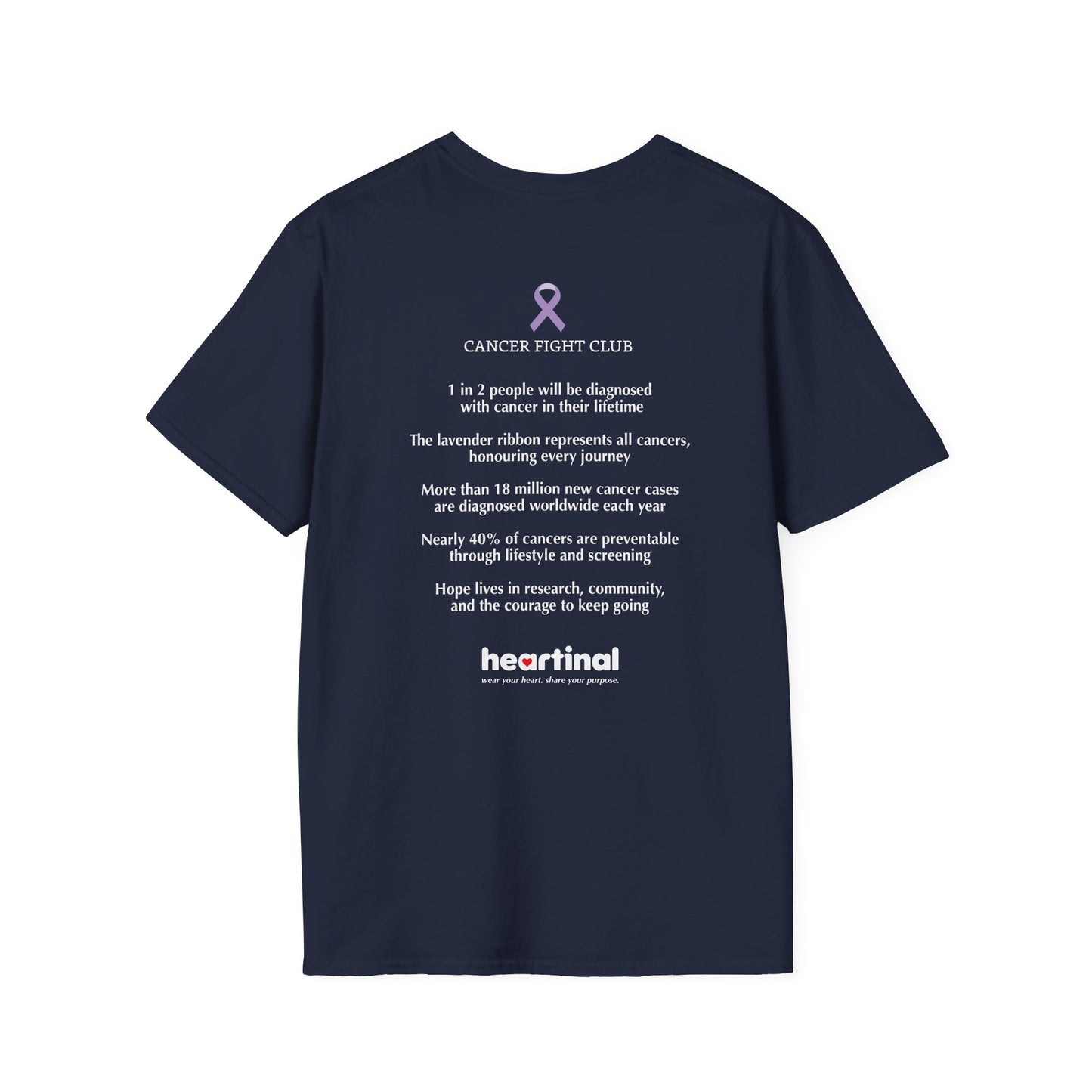Lavender Strong T‑Shirt – Cancer Fight Club Awareness Tee