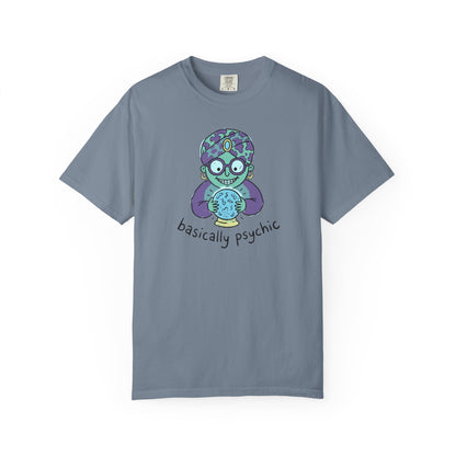 "Basically Psychic" T-Shirt - Cute Fortune Teller Graphic Tee