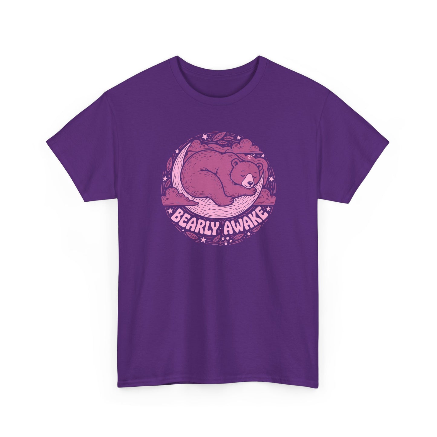 Bearly Awake T-Shirt — Cute Sleeping Bear Graphic Tee
