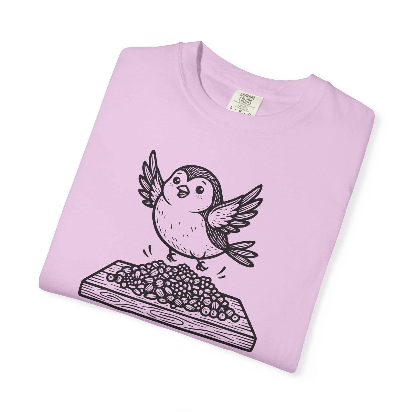 "Seed Me" Bird Watching T-Shirt - Funny Birder Gift - Bird Lover Humor