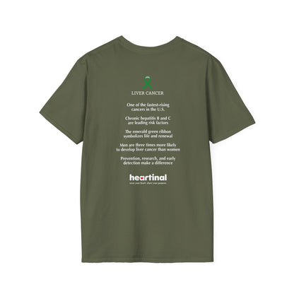 Emerald Strong T-Shirt — Liver Cancer Fight Club Awareness Tee