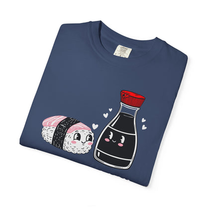 "I'm Soy Into You" T-Shirt — Cute Sushi & Soy Sauce Lovers Couple Graphic Tee