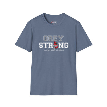 Grey Strong T-Shirt – Brain Cancer Fight Club Support Tee
