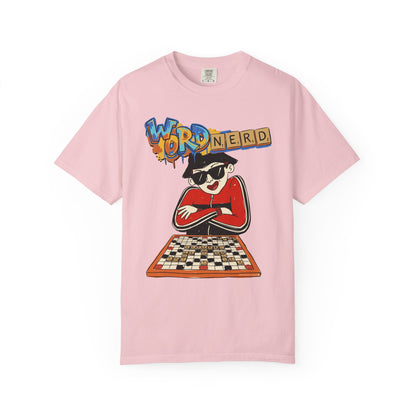 Word Nerd T-Shirt — Retro HipHop Scrabble Player Graphic Tee