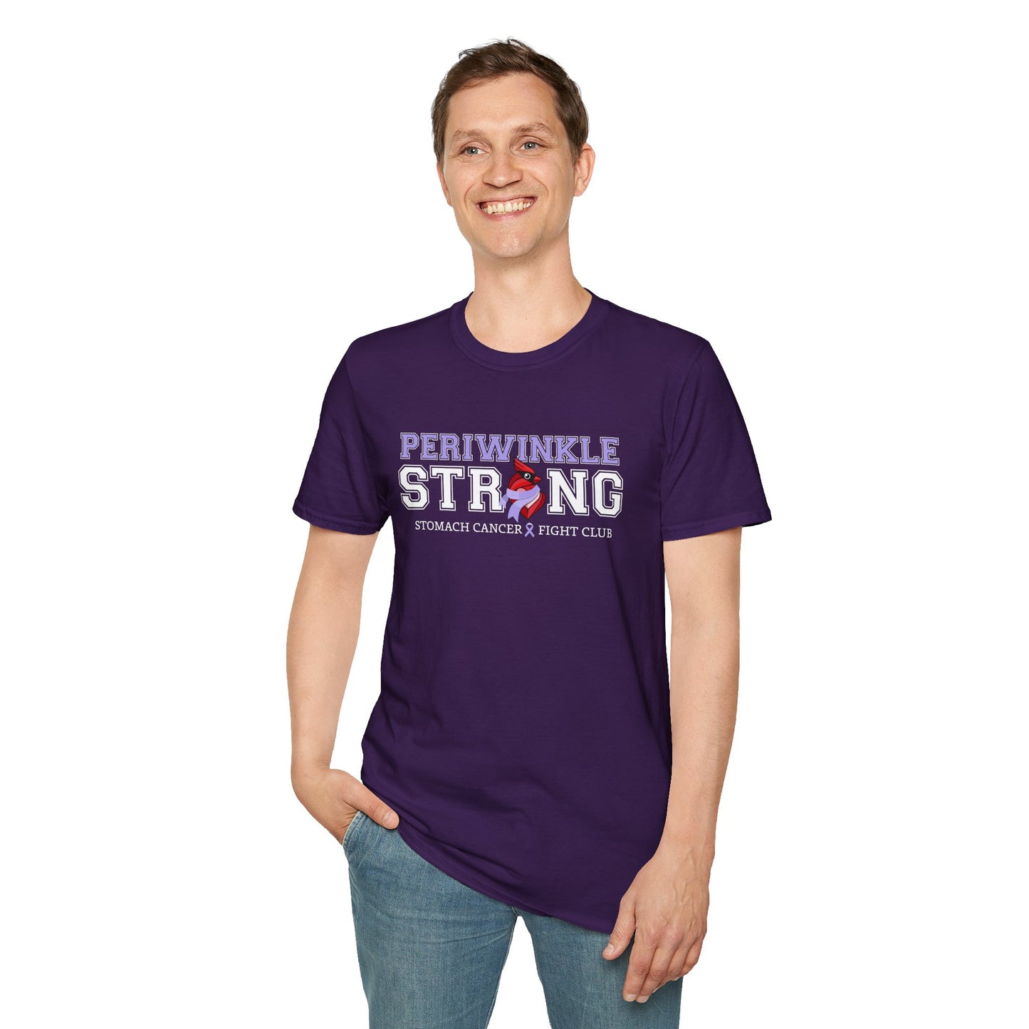 Periwinkle Strong - Stomach Cancer Awareness T-Shirt