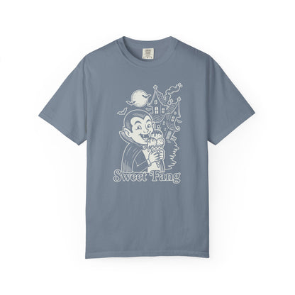 "Sweet Fang" Vampire Ice Cream Tee —  Halloween Graphic T-Shirt