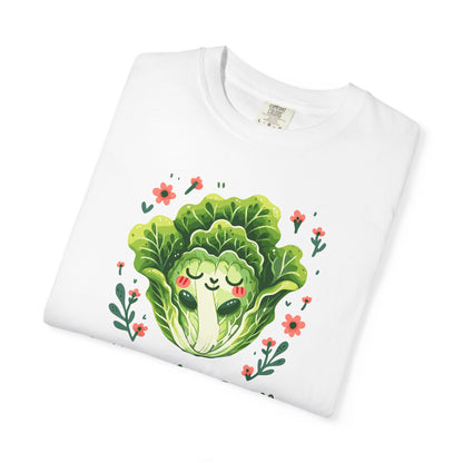 Lettuce Sleep Quietly T-Shirt — Cute Sleeping Lettuce Graphic Tee
